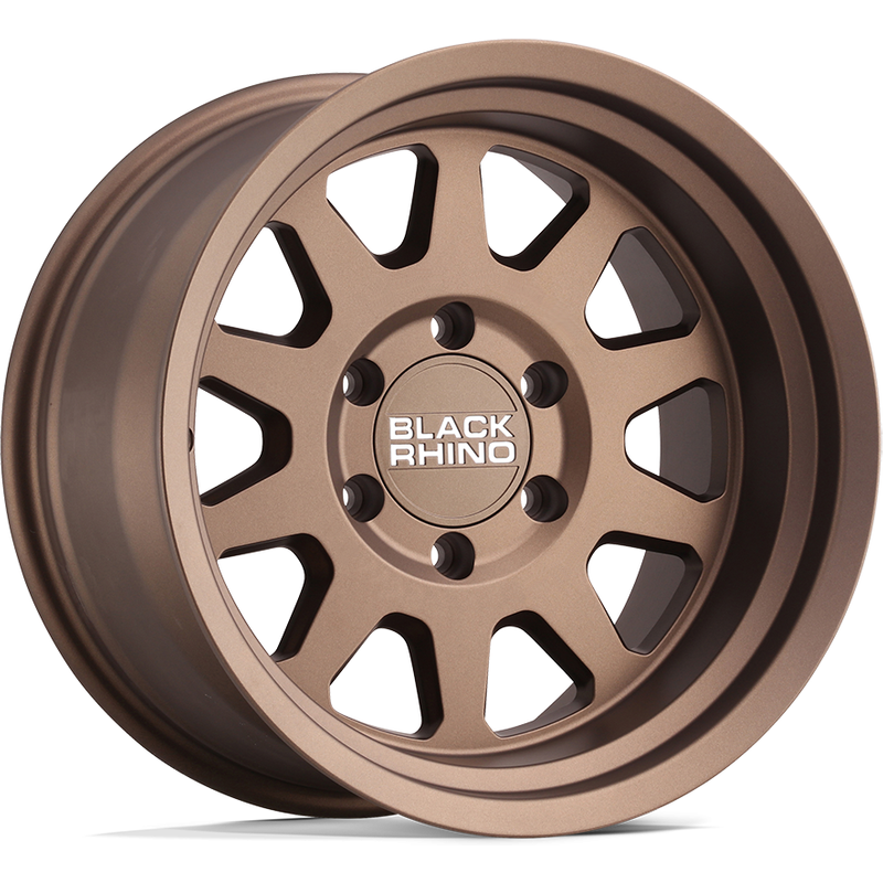 Roues Black Rhino Stadium Bronze - 16x8 - Motif de boulons 6x139.7 — Roues et jantes