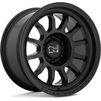 Black Rhino Rapid Matte Black Wheels - 17x8.5 - 6x114.3 Bolt Pattern — Wheels & Rims