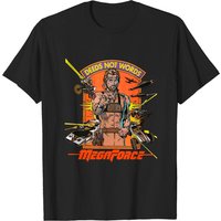 T-shirt noir pour homme Megaforce — T-shirts pour hommes