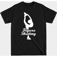 Figure Skating Men's T-Shirt in Black — Mens T Shirts