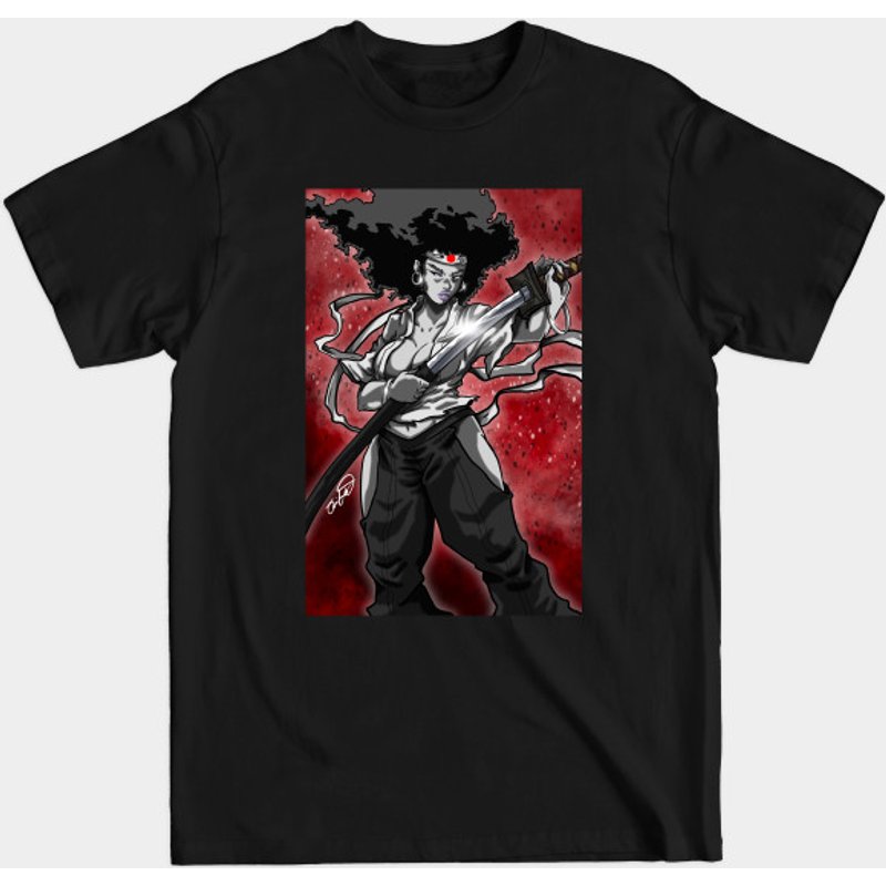 T-shirt Afro Samurai pour hommes Samurai