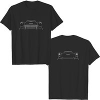 1955 Bel Air Stencil White Men's T-Shirt — Mens T Shirts