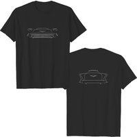 1957 Bel Air Stencil White T-Shirt for Men — Mens T Shirts
