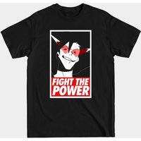 T-shirt Fight The Power Kamina Gurren Lagann pour hommes — T-shirts pour hommes