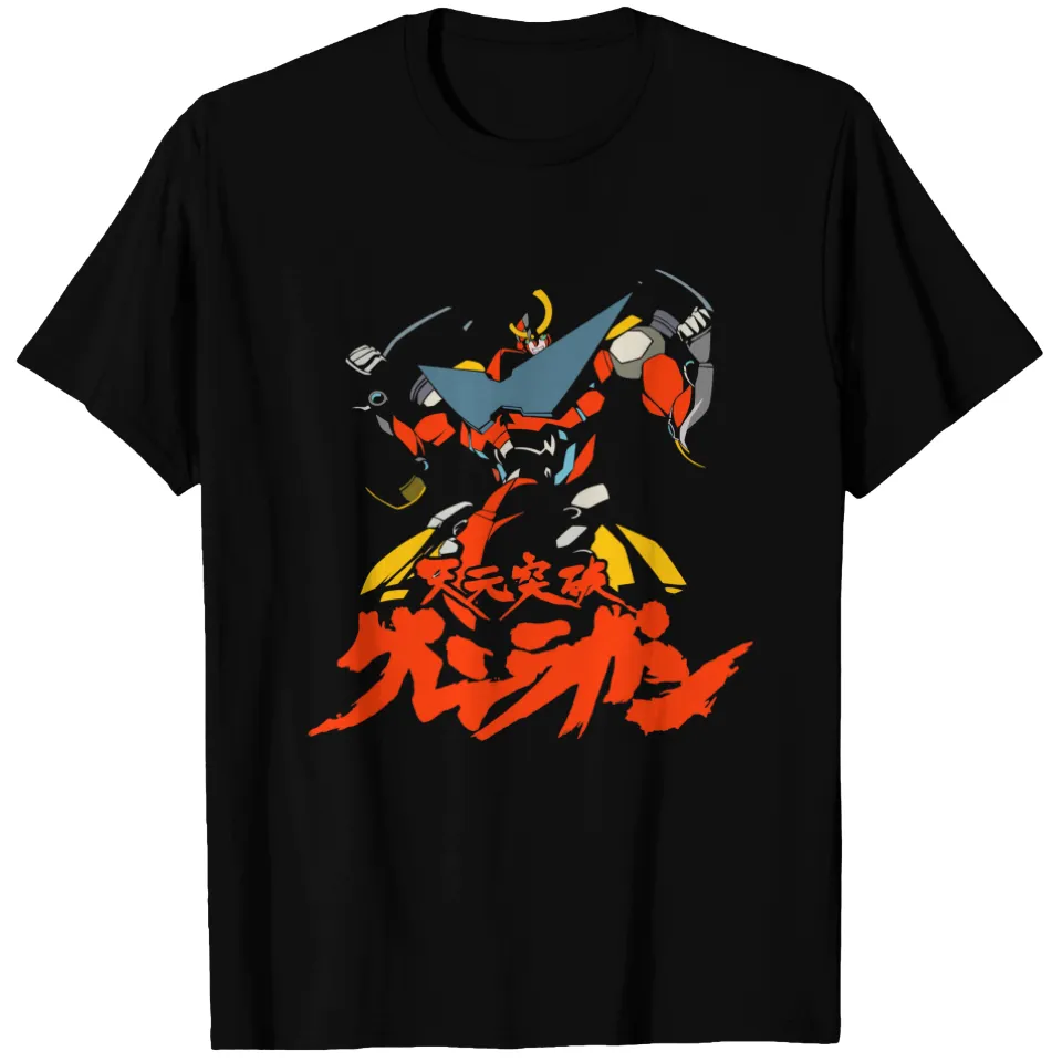 T-shirt pour hommes 043 Gurren Robot - Gurren Lagann - Poids lourd — T-shirts pour hommes