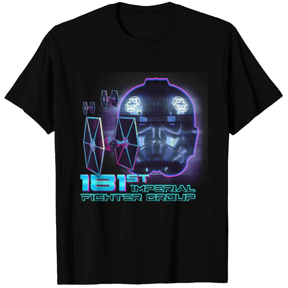 T-shirt Homme Pilote de Tie Fighter du Groupe de Chasseurs Impériaux — T-shirts pour hommes