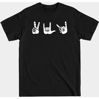 Peace, Love, Death Metal - T-shirt pour hommes Eagles Of Death Metal — T-shirts pour hommes