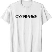 T-shirt pour hommes Les Sept Péchés Capitaux