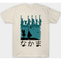 T-shirt Goodbye Nakama One Piece Anime pour hommes