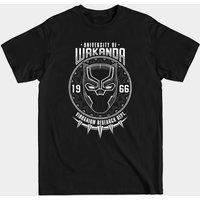 T-shirt Wak-U Wakanda pour hommes en noir