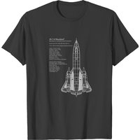 T-shirt Sr71 Blackbird — T-shirts pour hommes