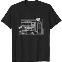 T-shirt pour hommes Get Out! Black Books