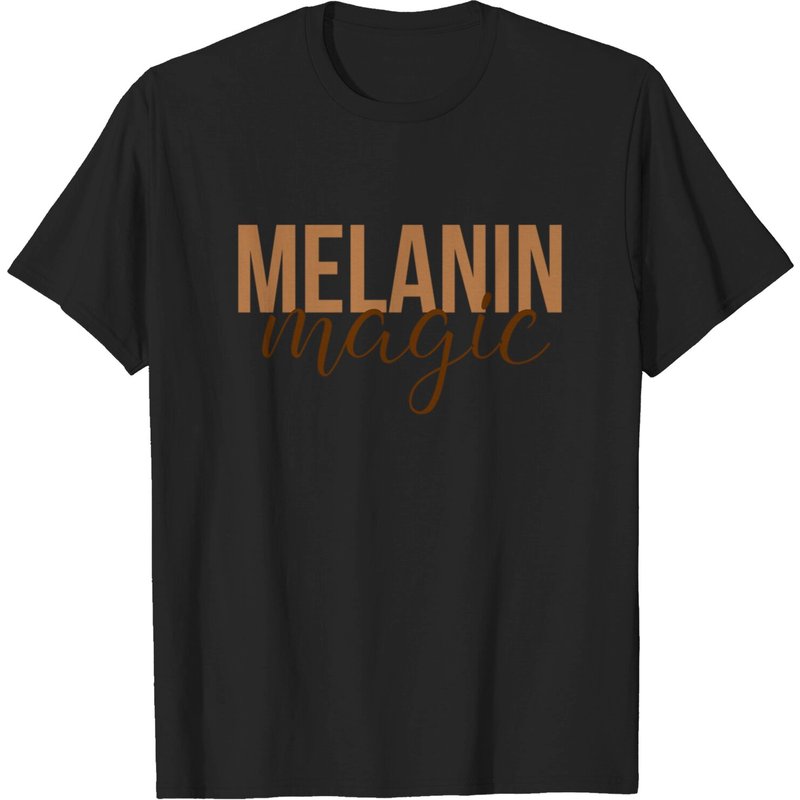 T-shirt Melanin Magic Black Girl Magic pour hommes — T-shirts pour hommes