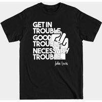Good Trouble Necessary - T-shirt Get In Trouble pour hommes — T-shirts pour hommes