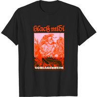 T-shirt Midi Noir pour Hommes — T-shirts pour hommes