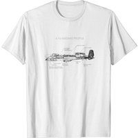 T-shirt Fairchild Republic A-10 Thunderbolt II Warthog pour hommes