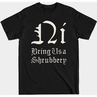 Bring Us A Shrubbery - T-shirt noir pour hommes — T-shirts pour hommes
