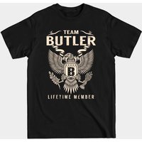 T-shirt noir pour homme Butler