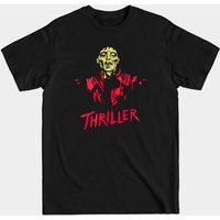 T-shirt MJ Thriller pour hommes en noir — T-shirts pour hommes