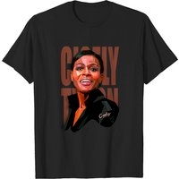 T-shirt pour hommes avec portrait pop art de Cicely Tyson