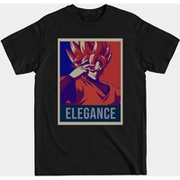 Goku Black Elegance - Goku Black Rose T-shirt pour hommes