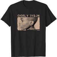 T-shirt pour hommes Cicely Tyson en noir