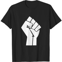 T-shirt pour hommes Raised Fist en noir