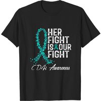 T-shirt pour hommes CDH Awareness Her Fight Is Our Fight — T-shirts pour hommes