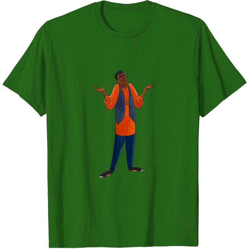T-shirt pour hommes Dwayne Wayne Art de série télé noire — T-shirts pour hommes
