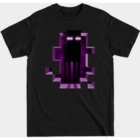 T-shirt Enderman Art 3D pour hommes - Noir
