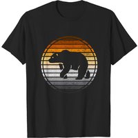 T-shirt Gay Bear Pride Horizon Silhouette pour hommes — T-shirts pour hommes