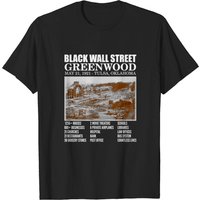 T-shirt pour hommes Black Wall Street