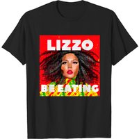 T-shirt pour hommes Lizzo Be Eating en noir