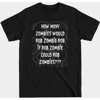 T-shirt pour hommes Rob Zombie - Zombie en noir