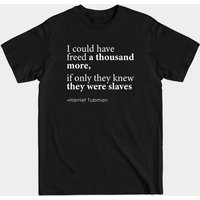 T-shirt pour hommes avec citation de Harriet Tubman — T-shirts pour hommes