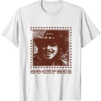 T-shirt pour hommes Hank Williams Jr au style vintage délavé