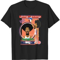T-shirt pour hommes Dr. J Deporte en noir — T-shirts pour hommes