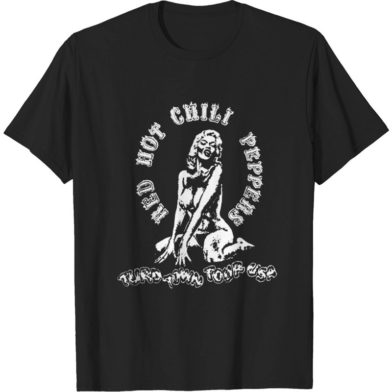 T-shirt pour hommes Red Hot Chilli Peppers en noir — T-shirts pour hommes
