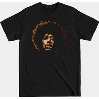 T-shirt Art de Jimi Hendrix pour hommes en noir
