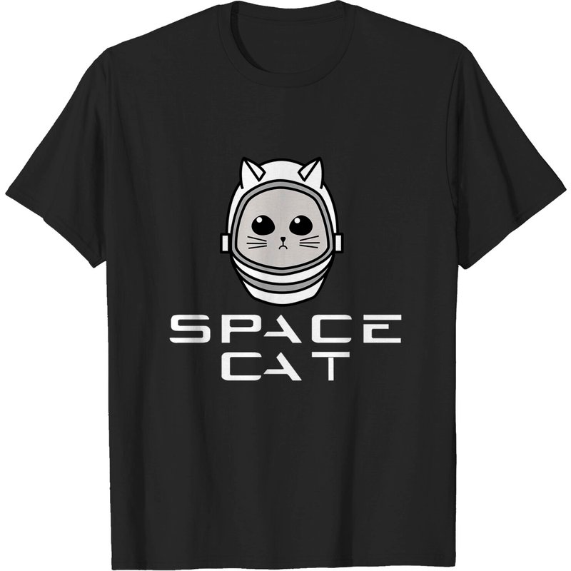 T-shirt Spacecat Spacex pour hommes