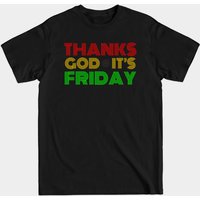 T-shirt pour hommes Thanks God It's Friday