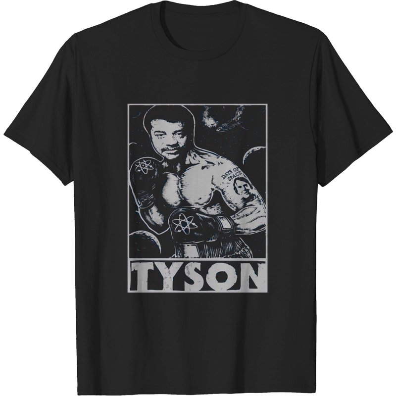 Tyson - T-shirt pour hommes Neil Degrasse Tyson en noir — T-shirts pour hommes