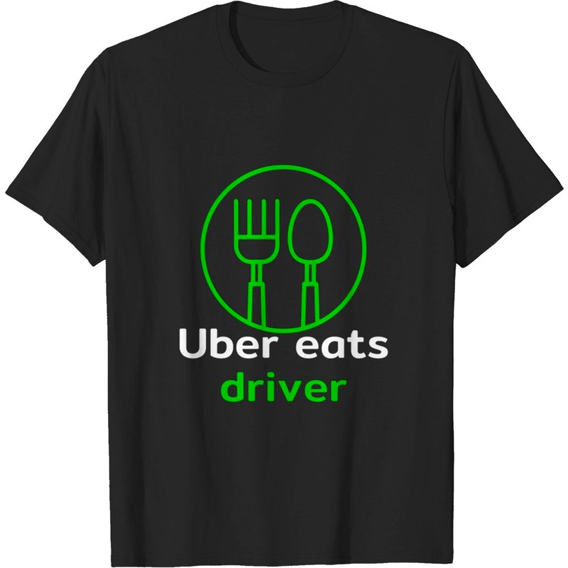T-shirt Uber Eats Driver pour hommes — T-shirts pour hommes