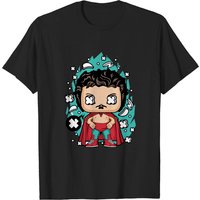 T-shirt pour hommes Nacho Libre Pop Art en noir — T-shirts pour hommes