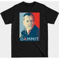 Jack Bauer From 24 Dammit T-Shirt for Men