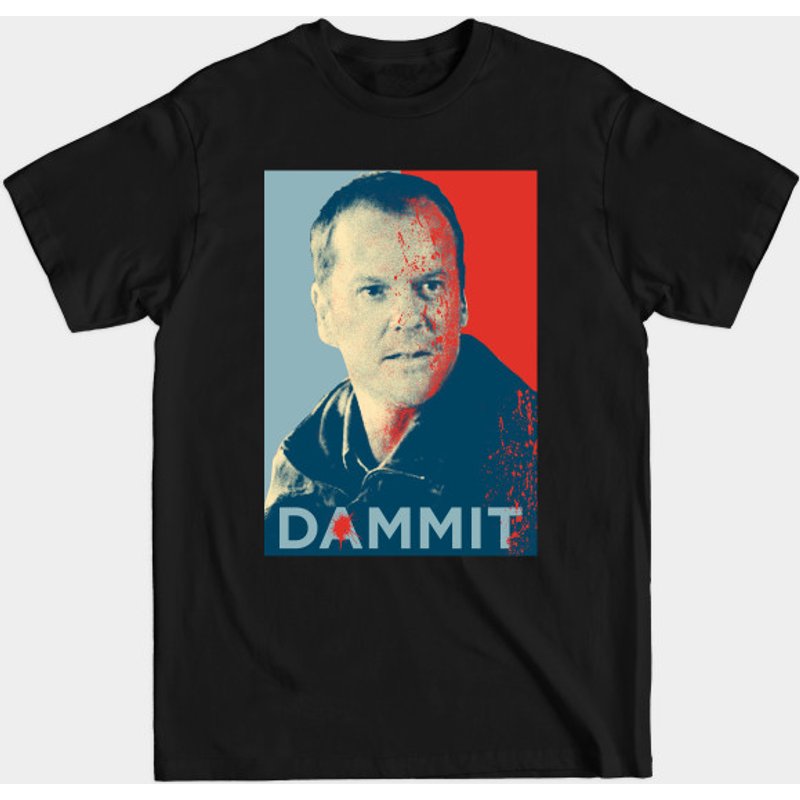 T-shirt Jack Bauer de 24 Dammit pour hommes — T-shirts pour hommes