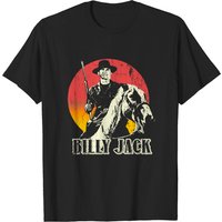 Billy Jack Distressed T-Shirt for Men - Black