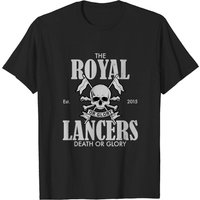 Royal Lancers Distressed T-Shirt for Men - British Royal Lancers