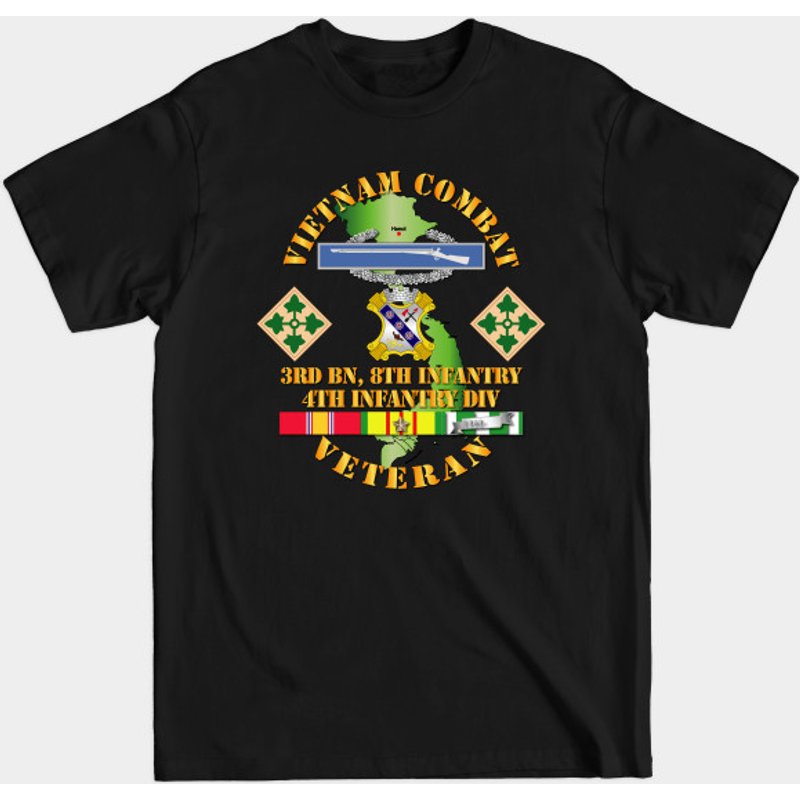 T-Shirt pour Hommes Vétéran de l'Infanterie du Vietnam — T-shirts pour hommes
