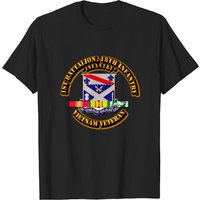 1st Battalion, 18th Infantry W Svc - 2nd Men's T-Shirt — Mens T Shirts